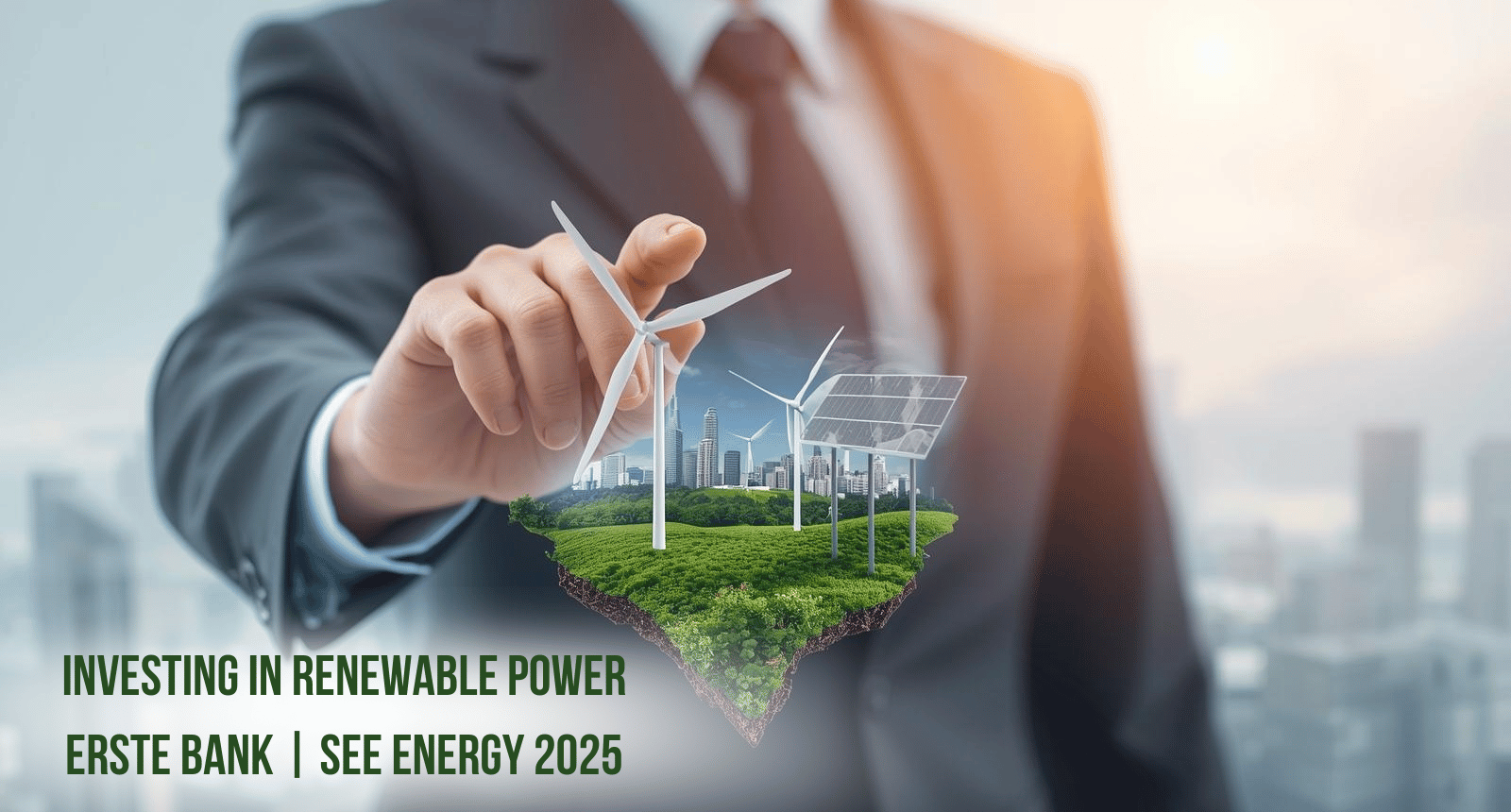 Erste Banka – pionir finansiranja obnovljivih izvora energije u Srbiji i partner SEE ENERGY 2025 konferencije u Novom Sadu